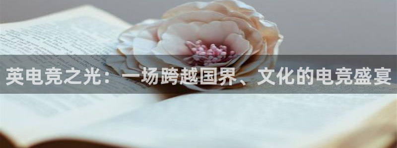 JJB电竞官方网站：英电竞之光：一场跨越国界、文化的电竞盛宴
